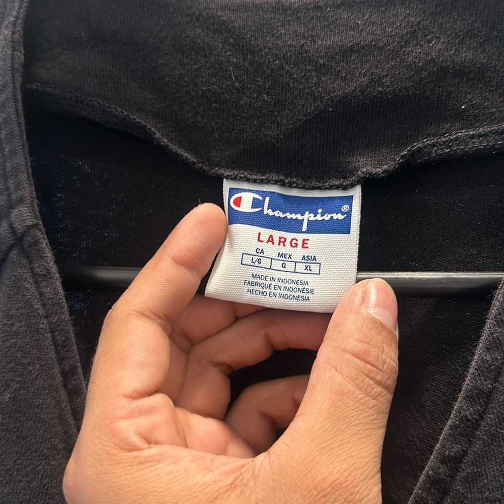 Black Champion Jersey